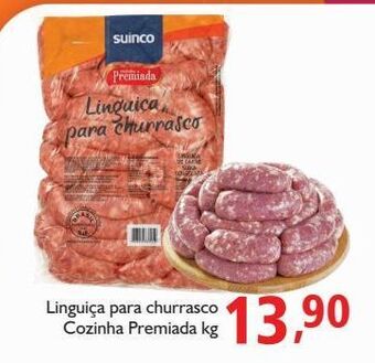 Supermercados ABC Linguiça para churrasco cozinha premiada kg oferta