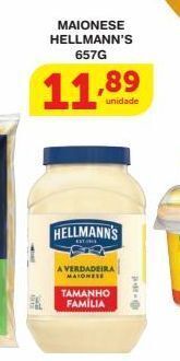 Roldão Maionese hellmann's 657g oferta