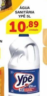 Roldão Água sanitária ypê 5l oferta
