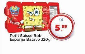 Tonin Superatacado Petit suisse bob esponja batavo 320g oferta