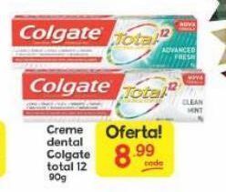 Supermercados Princesa Creme dental colgate total 12 90g oferta
