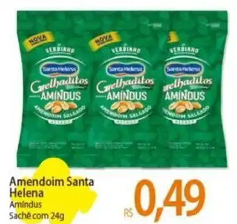 Atacadão Amendoim Santa Helena Sachê com 24g oferta