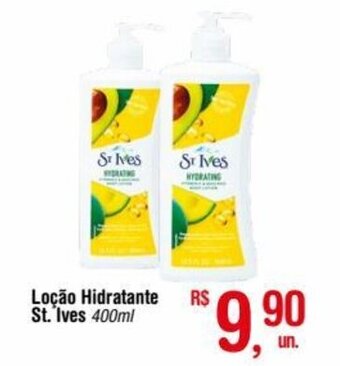 Fort Atacadista Loção Hidratante St. Ives 400ml oferta