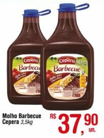 Fort Atacadista Molho Barbecue Cepêra 3.5kg oferta