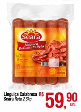 Fort Atacadista Linguiça Calabresa Seara 2.5kg oferta