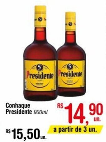 Fort Atacadista Conhaque Presidente 900ml oferta