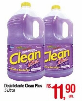Fort Atacadista Desinfetante Clean Plus 5 Litros oferta