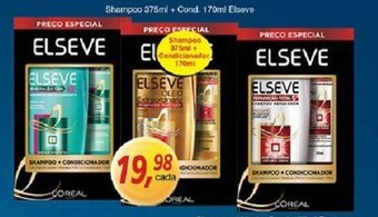 Supermercados Guanabara Shampoo 375ml + Cond. 170ml Elseve oferta