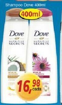 Supermercados Guanabara Shampoo Dove 400ml oferta