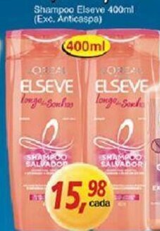 Supermercados Guanabara Shampoo Elseve 400ml oferta