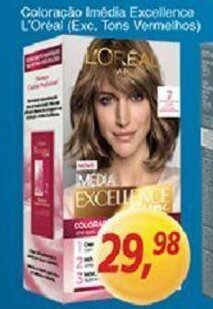 Supermercados Guanabara Coloracao Imedia Excellence L'Oreal oferta