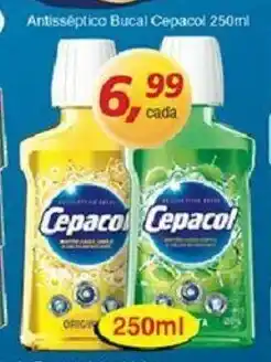 Supermercados Guanabara Antisseptico Bucal Cepacol 250ml oferta