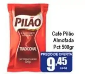 Higa's Supermercado Cafe Pilao 500g oferta