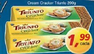 Supermercados Guanabara Cream Cracker Triunfo 200g oferta