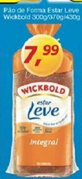 Supermercados Guanabara Pao de Forma Estar Leve Wickbold 300g/370g/430g oferta