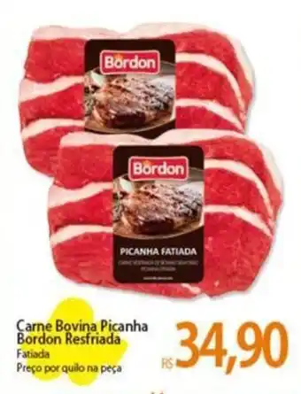 Atacadão Carne Bovina Picanha Bordon Resfriada Fatiada oferta