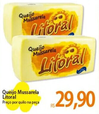 Atacadão Queijo Mussarela Litoral oferta
