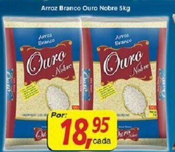 Supermercados Guanabara Arroz Branco Ouro Nobre 5kg oferta
