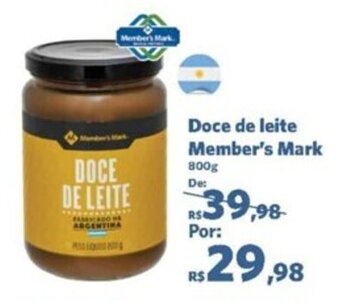 Sam's Club Doce de leite Member's Mark 800g oferta