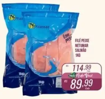 FILE PEIXE NETUMAR SALMÃO 1KG