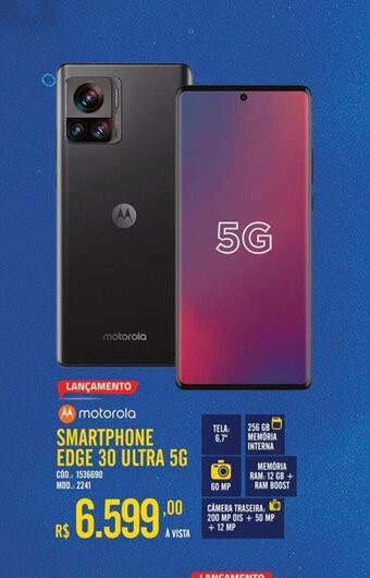 Zema motorola SMARTPHONE EDGE 30 ULTRA 5G oferta