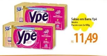 Atacadão Sabão em Barra Ypê Neutro Pacote com 5x180g oferta