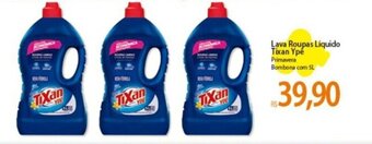 Atacadão Lava Roupas Líquido Tixan Ypé Primavera Bombona com 5L oferta