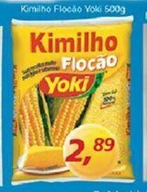 Supermercados Guanabara Kimilho Flocao Yoki 500g oferta