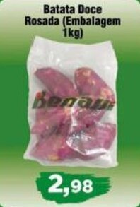 Batata Doce Rosada (Embalagem 1kg)