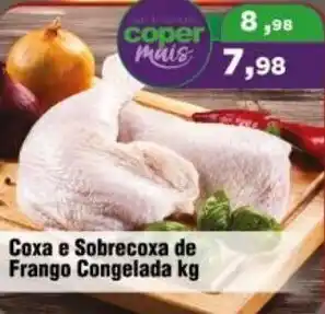 Copercana Coxa e Sobrecoxa de Frango Congelada kg oferta