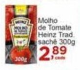 Rossi Supermercado Molho de Tomate Heinz Trad. sache 300g oferta