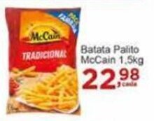 Rossi Supermercado Batata Palito McCain 1.5kg oferta