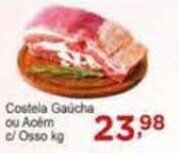 Rossi Supermercado Costela Gaucha ou Acem c/ osso kg oferta