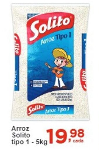 Rossi Supermercado Arroz Solito tipo 1 - 5kg oferta