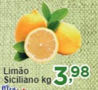 Rossi Supermercado Limão Siciliano kg oferta