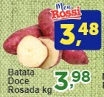 Rossi Supermercado Batata Doce Rosada kg oferta