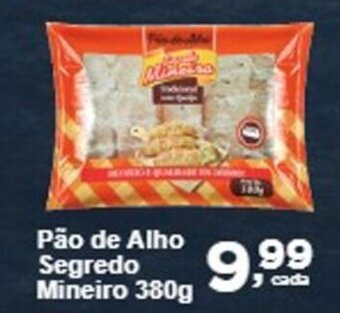 Rossi Supermercado Pão de Alho Segredo Mineiro 380g oferta