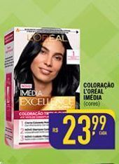 Coloração l’oréal imédia (cores)