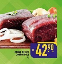 Mercantil Rodrigues Carne de sol coxão mole kg oferta