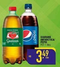 Mercantil Rodrigues Guaraná antarctica/ pepsi pet 1 litro oferta