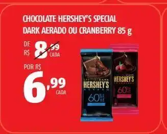 Chocolate hershey’s special dark aerado ou cranberry 85 g