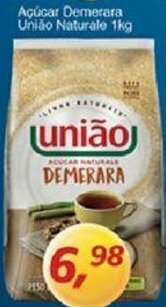 Supermercados Guanabara Acucar Demerara uniao Naturale 1kg oferta