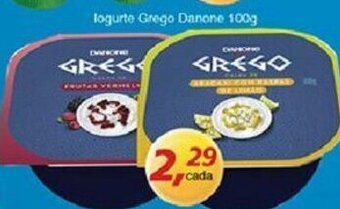Supermercados Guanabara Iogurte Grego Danone 100g oferta