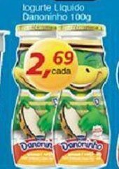 Supermercados Guanabara Iogurte Liquido Danoninho 100g oferta