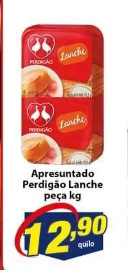 Vencedor Atacadista Apresuntado Perdigao Lanche peca 1kg oferta