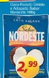 Supermercados Guanabara Coco Ralado Umido e Adocado Sabor Nordeste 100g oferta