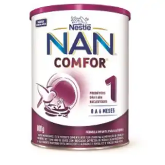 Fórmula infantil nan comfor 1 800g