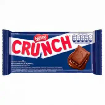 Chocolate nestlé crunch tradicional tablete 80g