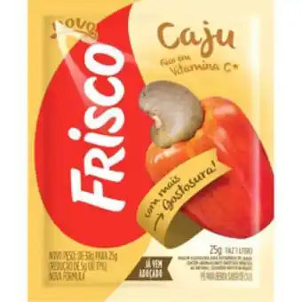Refresco em po frisco caju 25g