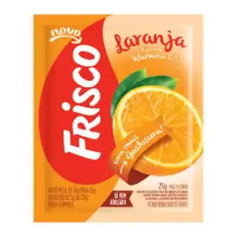 Refresco em po frisco laranja 25g